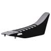 Silver Top Black Sides Black Ribs