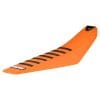 Orange Top Orange Sides Black Ribs