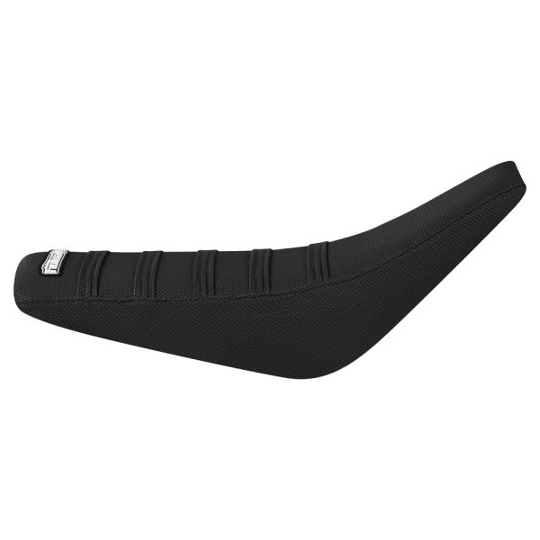 Enjoy Mfg Ribbed Seat Cover For 2012-2015 Kawasaki KXF 450 – Black/Green Gripper Style #40